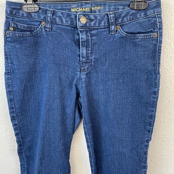 Michael Kors Cropped Jeans Size 4 EUC - Picture 2 of 6